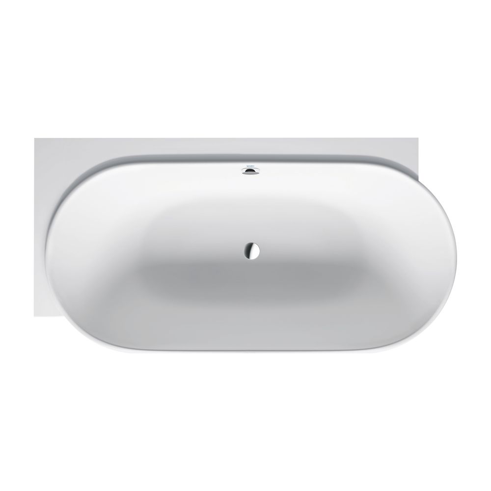 Duravit Luv Badewanne 610x950x1850mm, 252l, Mattweiß, Oval, Ecke L, 2 Rückensc... DURAVIT-700431000000000 4053424179964 (Abb. 5)
