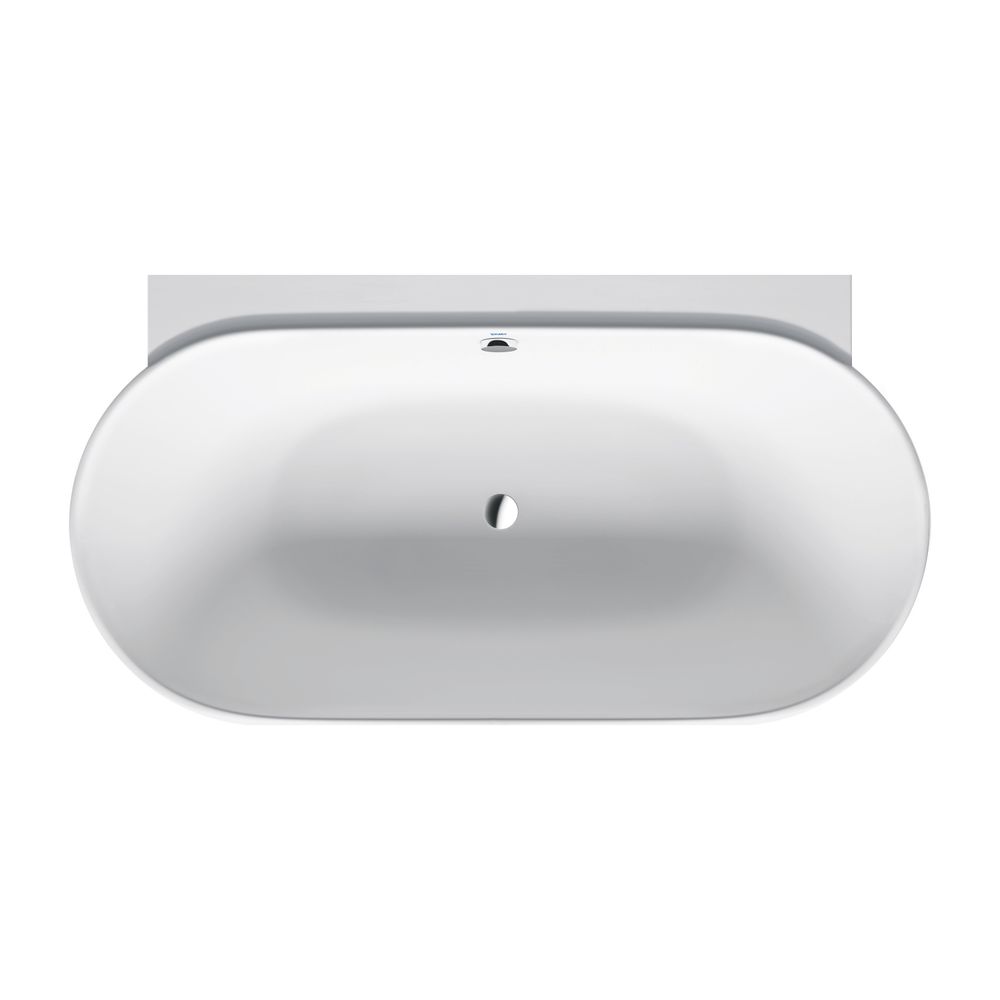 Duravit Luv Badewanne 610x950x1800mm, 252l, Mattweiß, Oval, Vorwand, 2 Rückens... DURAVIT-700433000000000 4053424180175 (Abb. 5)