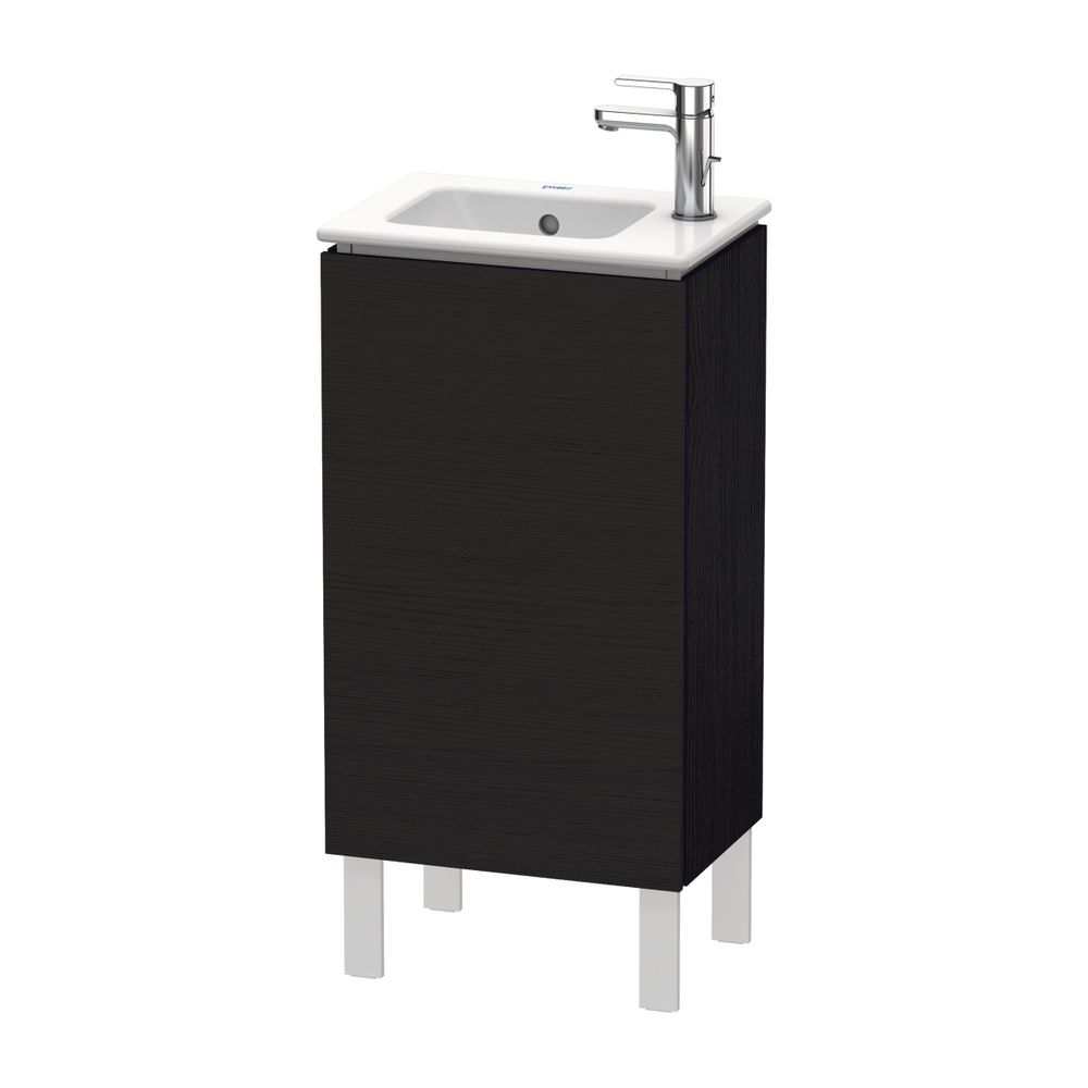 Duravit L-Cube Waschtischunterbau bodenst. 294x420x704mm, L, Eiche Mattschwarz, Gr... DURAVIT-LC6273L1616 4063382093202 (Abb. 1)