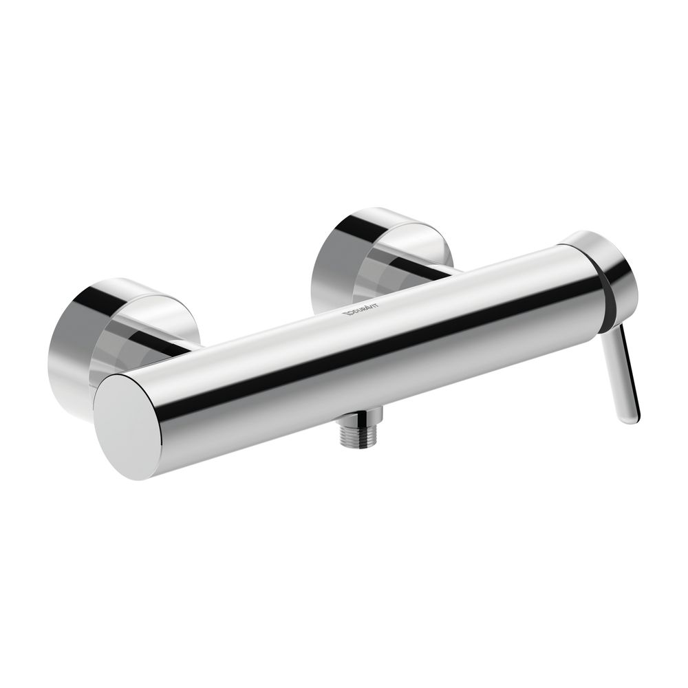 Duravit C.1 Einhebel-Brausemischer Aufputz, Chrom, Anschlussart S-Anschlüsse, 1/2... DURAVIT-C14230000010 7612158492090 (Abb. 2)