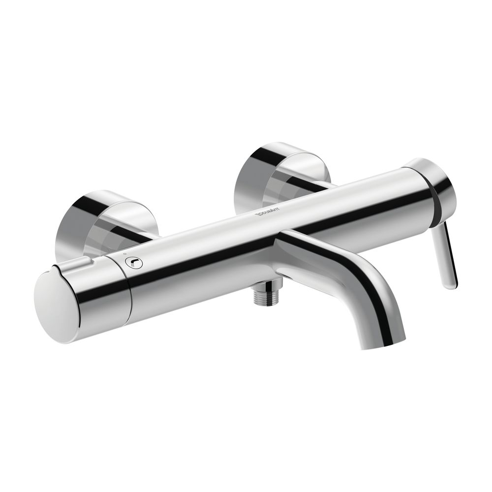Duravit C.1 Einhebel-Wannenmischer Aufputz, Mattschwarz, AP, Ausladung 189mm, Chr... DURAVIT-C15230000010 7612158492113 (Abb. 3)