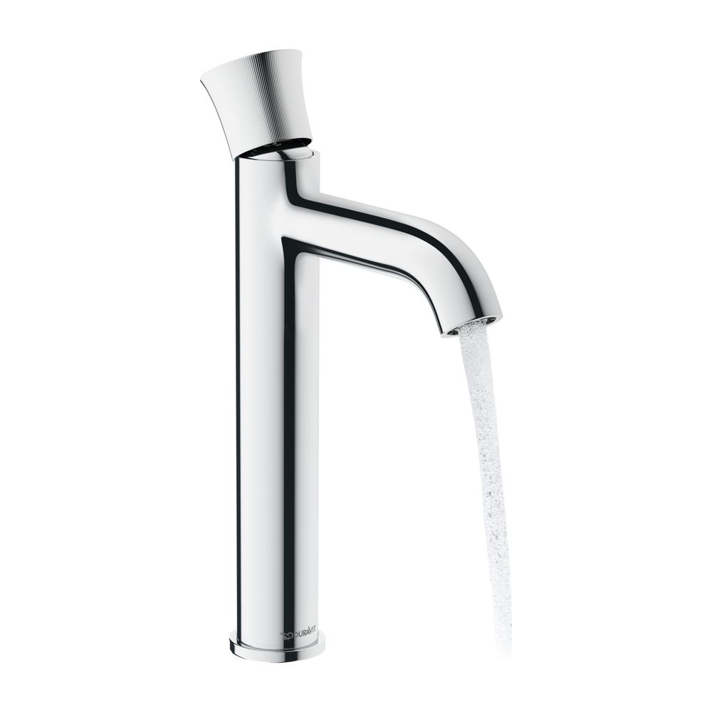 Duravit White Tulip Einhebel-Waschtischmischer L, Chrom, 5l/min, Hebelgriff, Ausl... DURAVIT-WT1030002010 8000177316173 (Abb. 2)