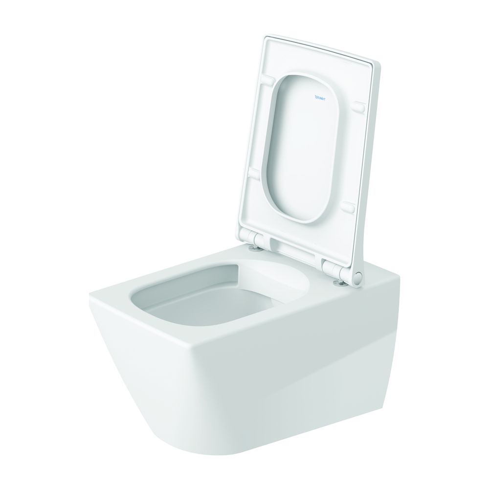 Duravit Design Classics Wand-WC 570x370x360mm, Weiß Hochglanz, 4,5l, WonderGliss, ... DURAVIT-25110900001 4053424897127 (Abb. 4)