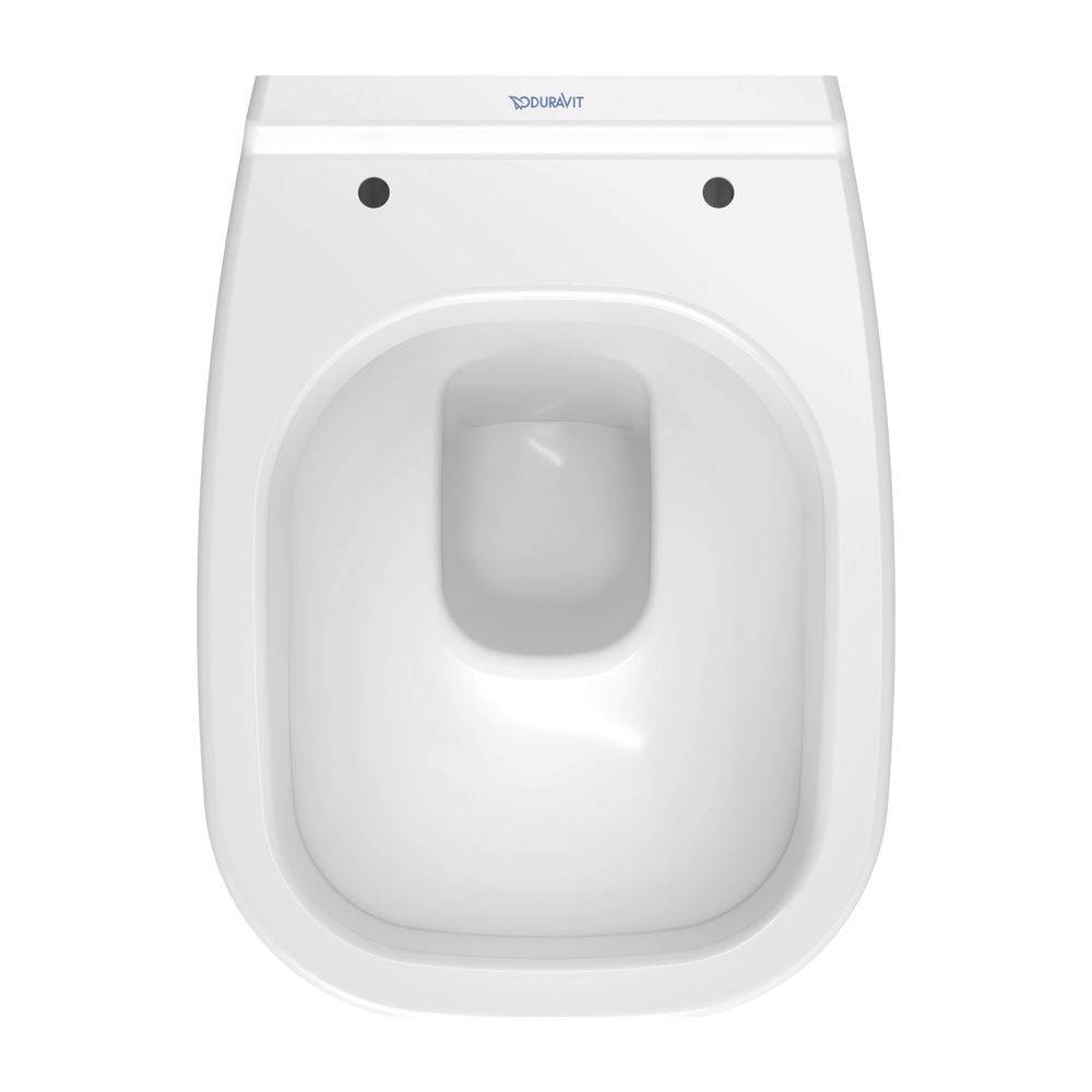 Duravit D-Code Wand-WC 480x350x355mm, Weiß Hochglanz, 6l, Tiefspüler, halb, waager... DURAVIT-2211090000 4021534344237 (Abb. 16)