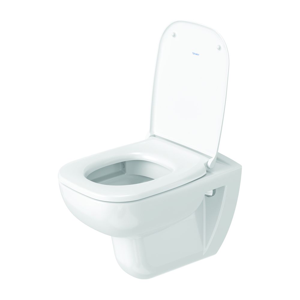 Duravit D-Code WC-Set wandh. Wand-WC, WC-Sitz, Weiß Hochglanz, Spülrand rimless, Ab... DURAVIT-45700900A1 4053424326672 (Abb. 6)