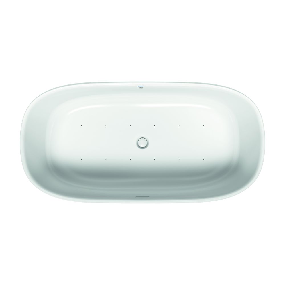 Duravit Zencha Whirlwanne Oval, Freistehend, 900x1800x600mm, Air-System, 2 Rüc... DURAVIT-760463000AS0000 4063382825667 (Abb. 1)