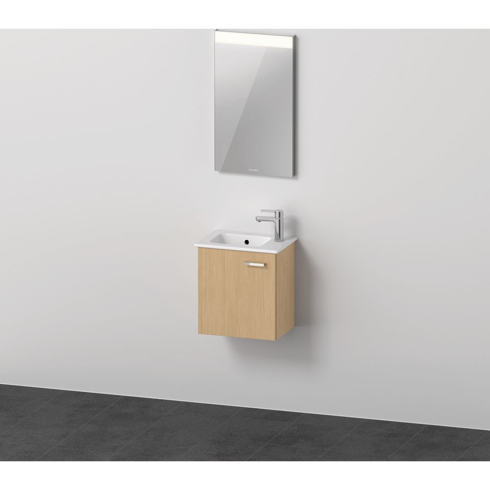 Duravit XBase Möbelwaschtisch, Waschtischunterbau, Spiegel 288x400x2000mm, 1 T... DURAVIT-XB0065L30300000 4063382820662 (Abb. 1)