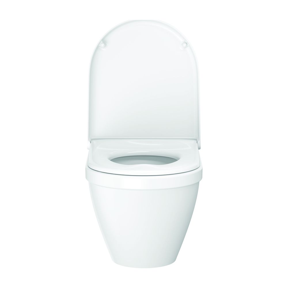 Duravit Starck 3 Wand-WC 540x365x355mm, Weiß Hochglanz, 4,5l, Tiefspüler, geschloss... DURAVIT-2200090000 4021534223037 (Abb. 1)