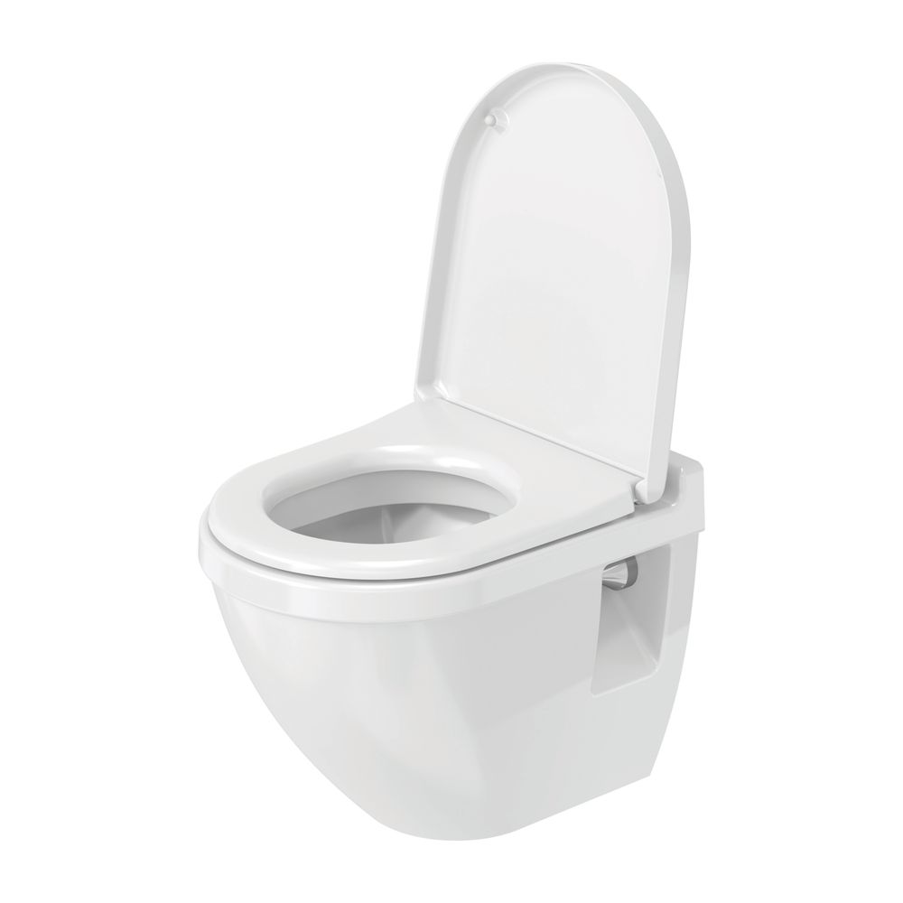 Duravit Starck 3 WC-Sitz D-shaped, Weiß Hochglanz 370x38x436mm, ohne Absenkautomat... DURAVIT-0063810000 4021534224171 (Abb. 14)