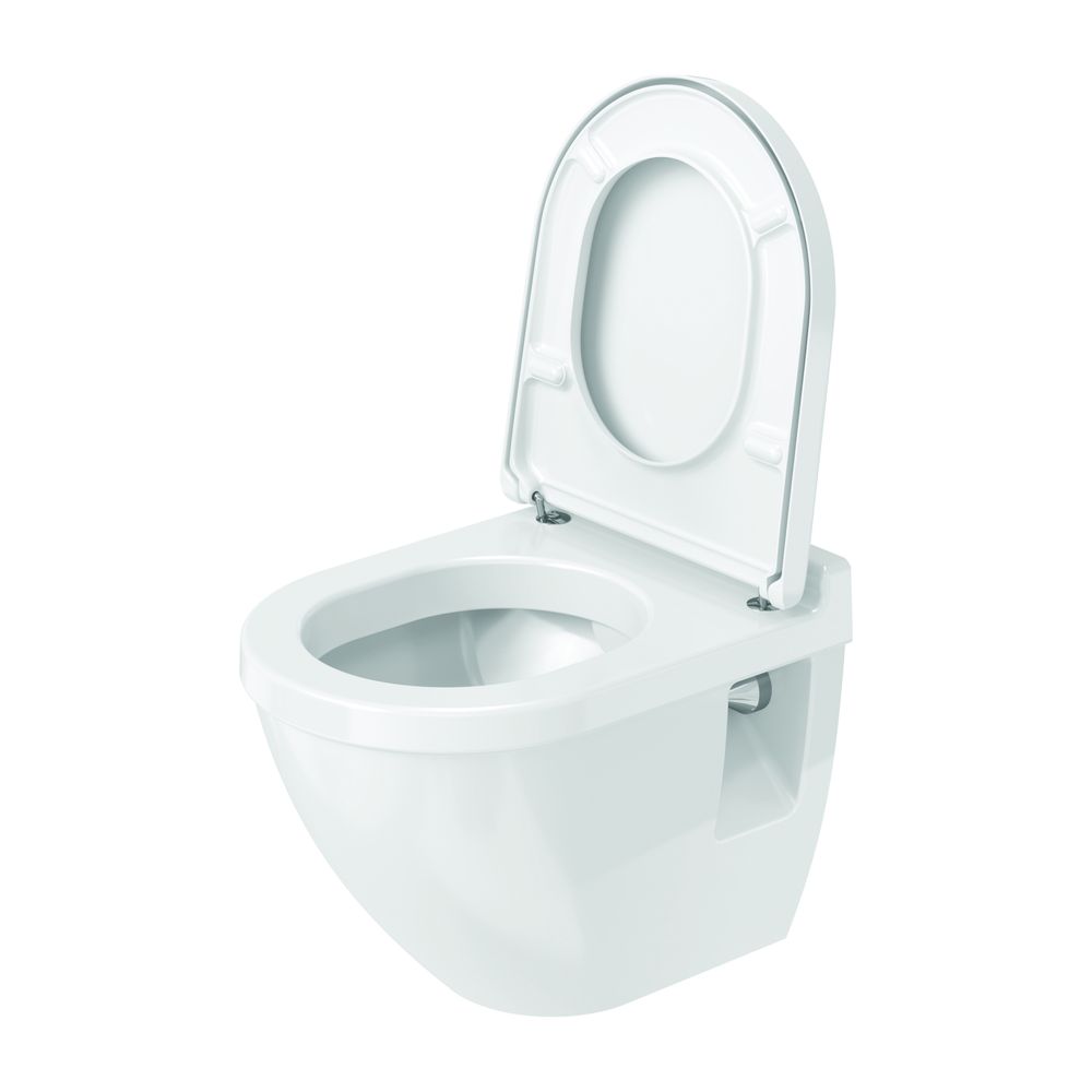 Duravit Starck 3 WC-Sitz D-shaped, Weiß Hochglanz 370x38x436mm, ohne Absenkautomat... DURAVIT-0063810000 4021534224171 (Abb. 15)