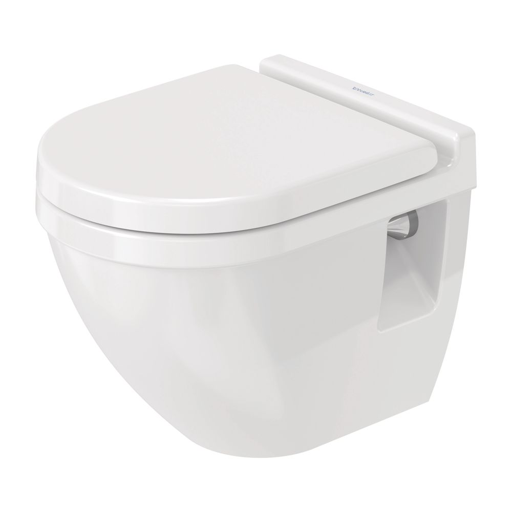 Duravit Starck 3 Wand-WC 480x365x355mm, Weiß Hochglanz, 4,5l, Tiefspüler, geschloss... DURAVIT-2202090000 4021534223679 (Abb. 6)