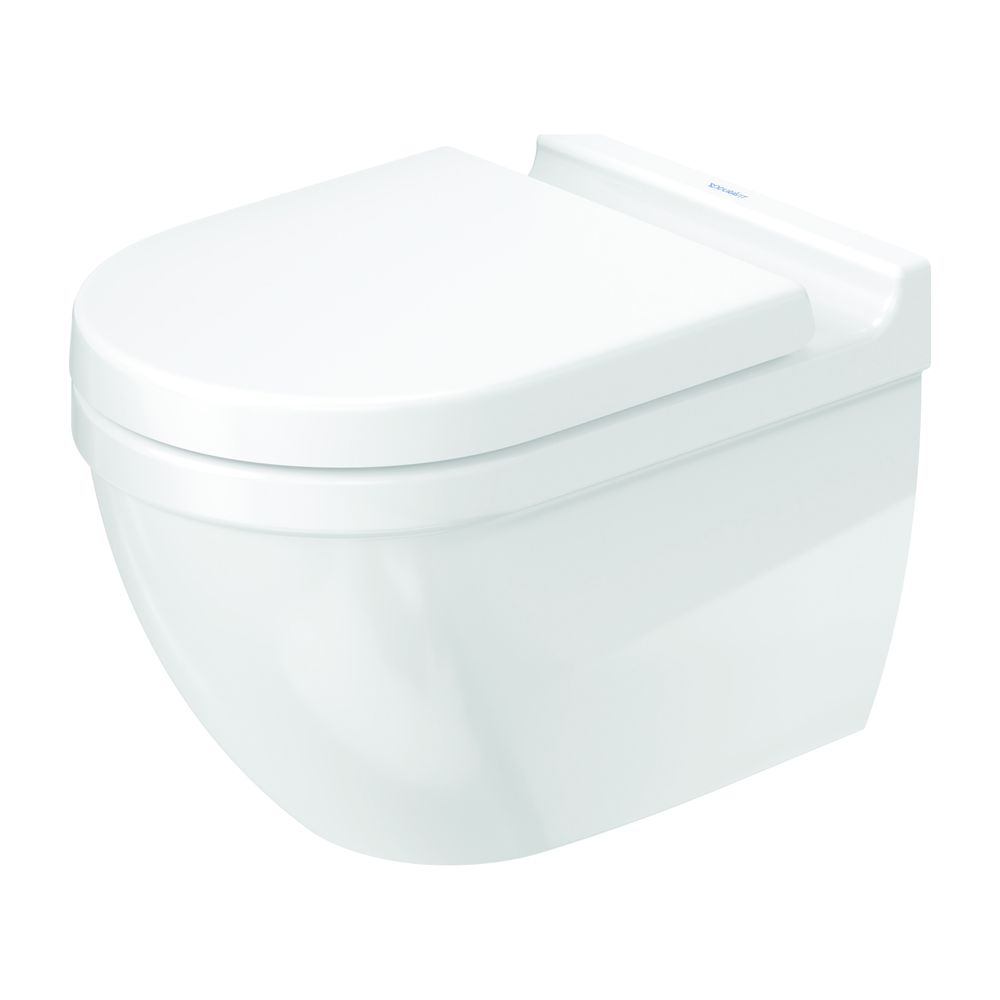 Duravit Starck 3 Wand-WC 540x365x375mm, Weiß Hochglanz, 4,5l, WonderGliss, Tiefspü... DURAVIT-25270900001 4021534984808 (Abb. 1)