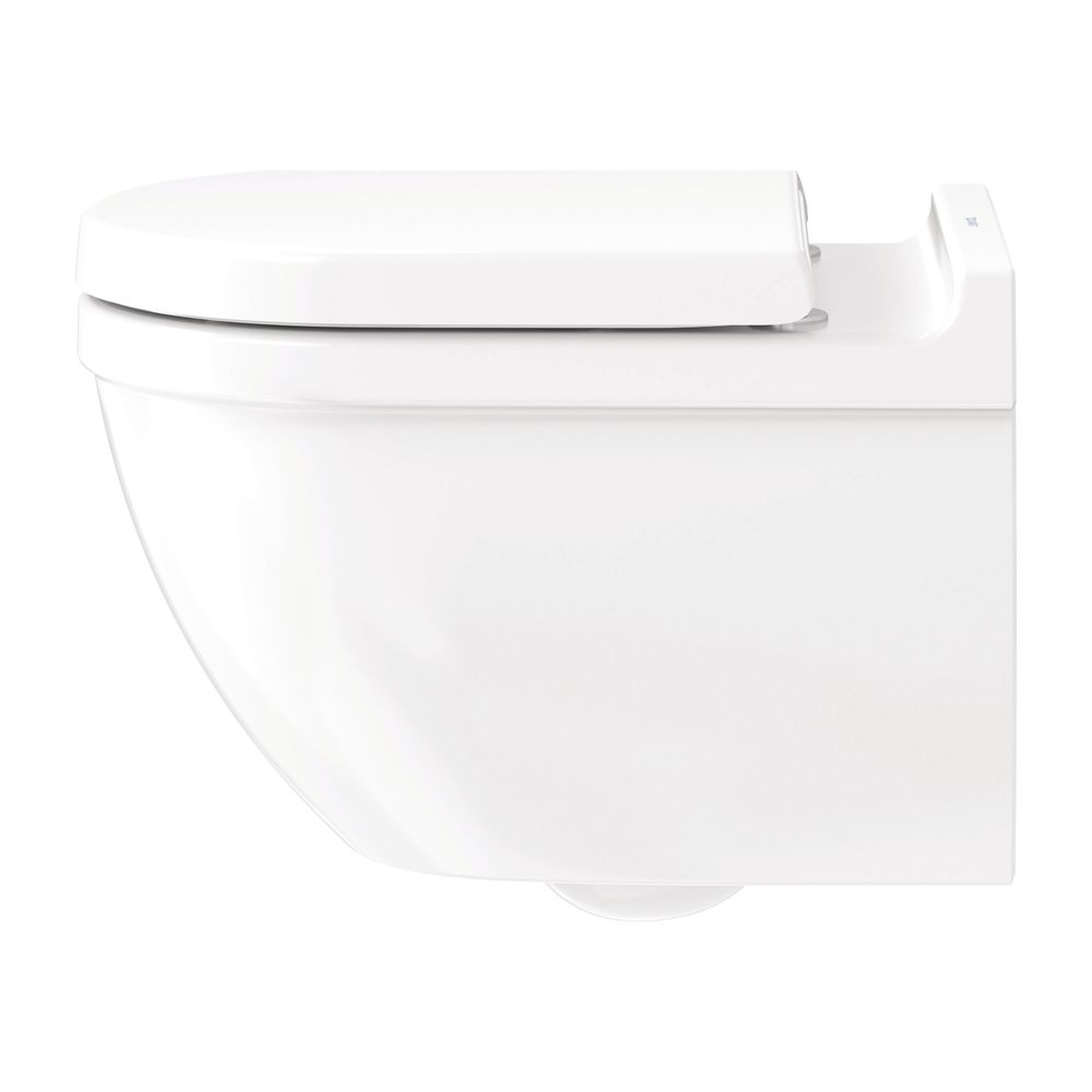 Duravit Starck 3 Wand-WC 540x365x375mm, Weiß Hochglanz, 4,5l, WonderGliss, Tiefspü... DURAVIT-25270900001 4021534984808 (Abb. 5)