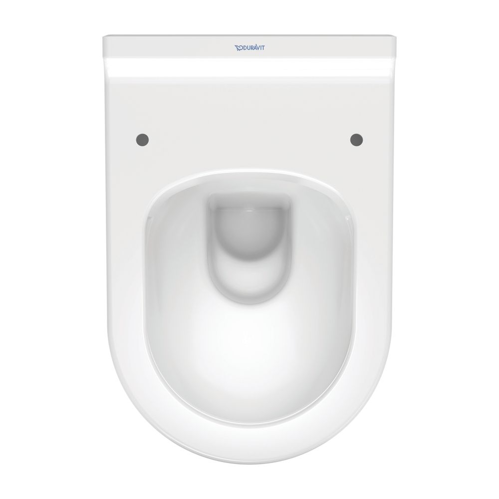 Duravit Starck 3 Wand-WC 540x365x375mm, Weiß Hochglanz, 4,5l, WonderGliss, Tiefspü... DURAVIT-25270900001 4021534984808 (Abb. 6)