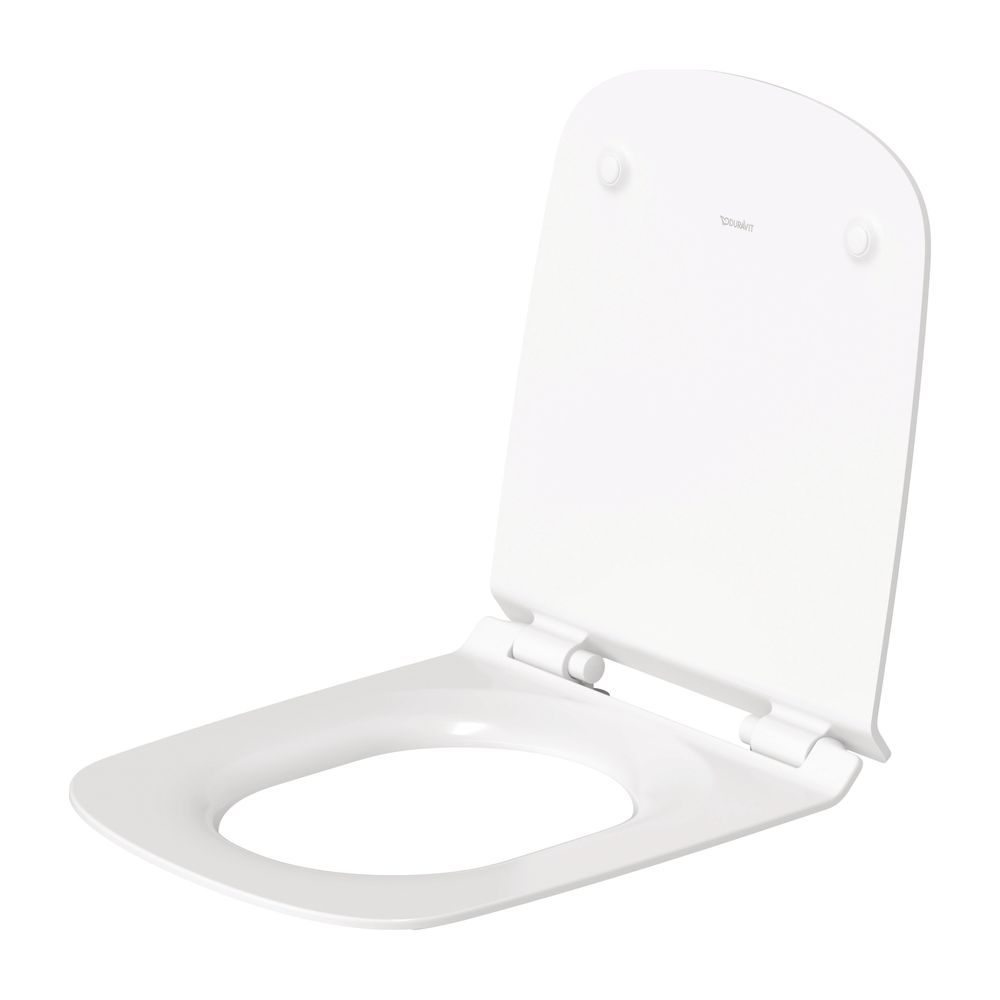 Duravit DuraStyle WC-Sitz D-shaped, Weiß HG 359x43x433mm mit Absenkautomatik, Sitz... DURAVIT-0063790000 4021534856549 (Abb. 32)