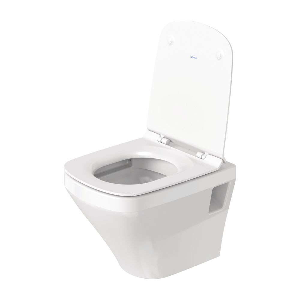 Duravit DuraStyle WC-Set wandh. Wand-WC, WC-Sitz, Weiß Hochglanz, Spülrand rimless,... DURAVIT-45710900A1 4053424392134 (Abb. 2)
