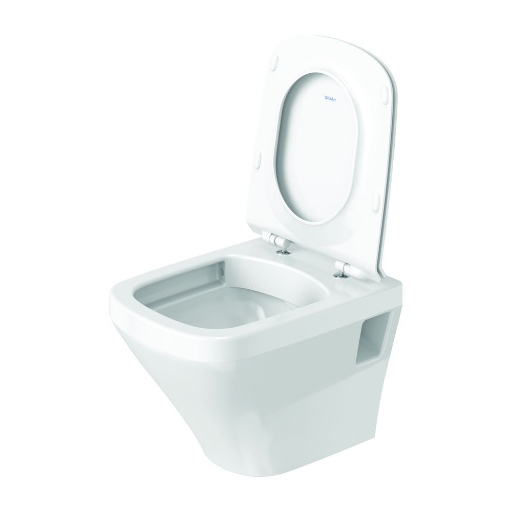 Duravit DuraStyle WC-Sitz D-shaped, Weiß Hochglanz 359x43x423mm, ohne Absenkautoma... DURAVIT-0063710000 4021534856532 (Abb. 35)