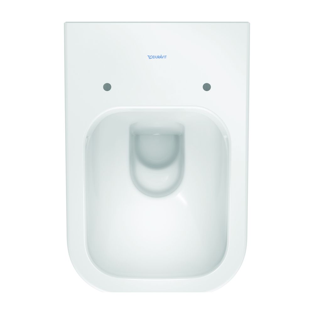 Duravit Happy D.2 Wand-WC 540x365x335mm, Weiß Hochglanz, 4,5l, WonderGliss, Tiefs... DURAVIT-22220900001 4021534953231 (Abb. 14)