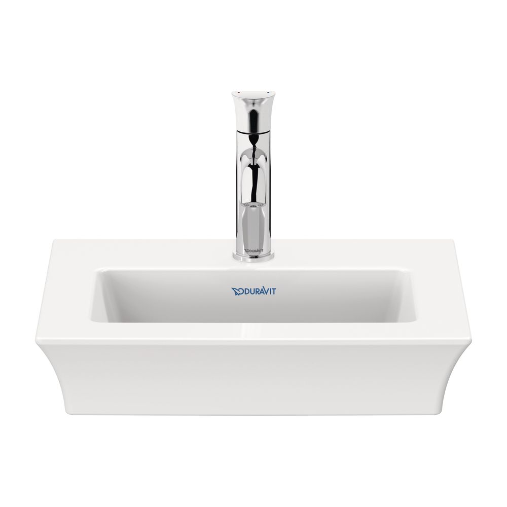 Duravit White Tulip Handwaschbecken 330x450x135mm, Weiß Hochglanz, WonderGliss, Re... DURAVIT-07374500411 4063382002211 (Abb. 5)
