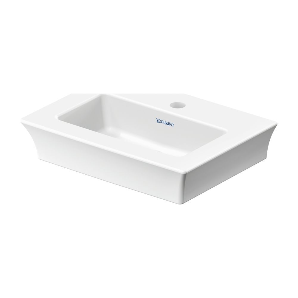 Duravit White Tulip Handwaschbecken 330x450x135mm, Weiß Hochglanz, WonderGliss, Re... DURAVIT-07374500411 4063382002211 (Abb. 7)