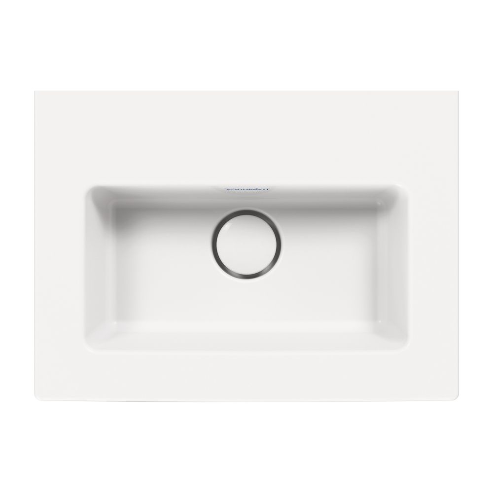 Duravit White Tulip Handwaschbecken 330x450x135mm, Weiß Hochglanz, WonderGliss, Re... DURAVIT-07374500701 4063382002235 (Abb. 3)