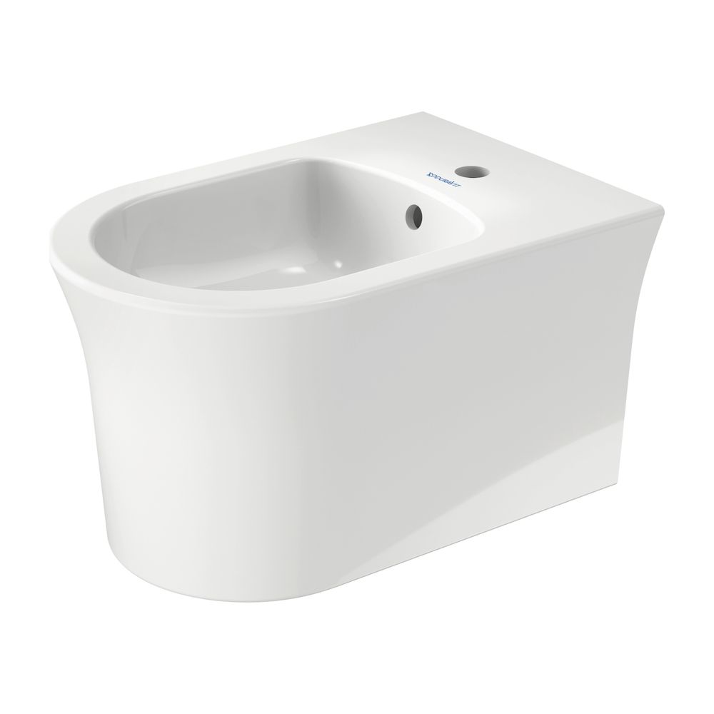 Duravit White Tulip Wandbidet 540x370x315mm, Weiß Hochglanz, WonderGliss, 1 HL, HL... DURAVIT-22931500001 4053424980386 (Abb. 7)