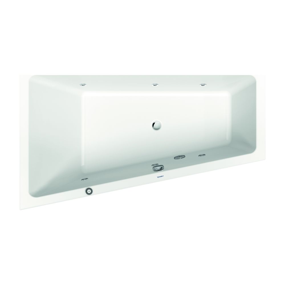 Duravit No.1 Whirlwanne Trapezförmig Einbau Ecke L 1000x1700x480mm Jet Project... DURAVIT-760508000JP1000 4063382185716 (Abb. 2)