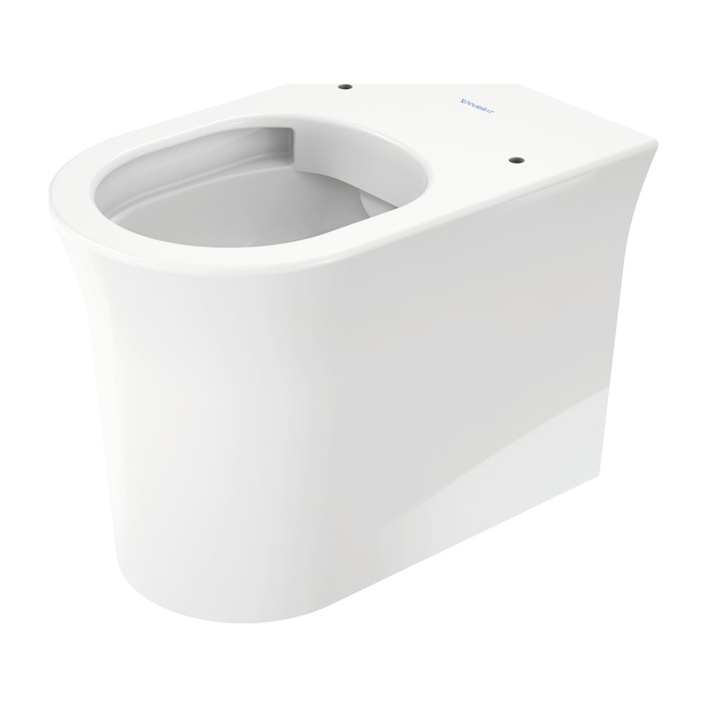 Duravit White Tulip Stand WC 580x370x420mm, Weiß Hochglanz, HygieneGlaze, Back to ... DURAVIT-2001092000 4063382012555 (Abb. 11)