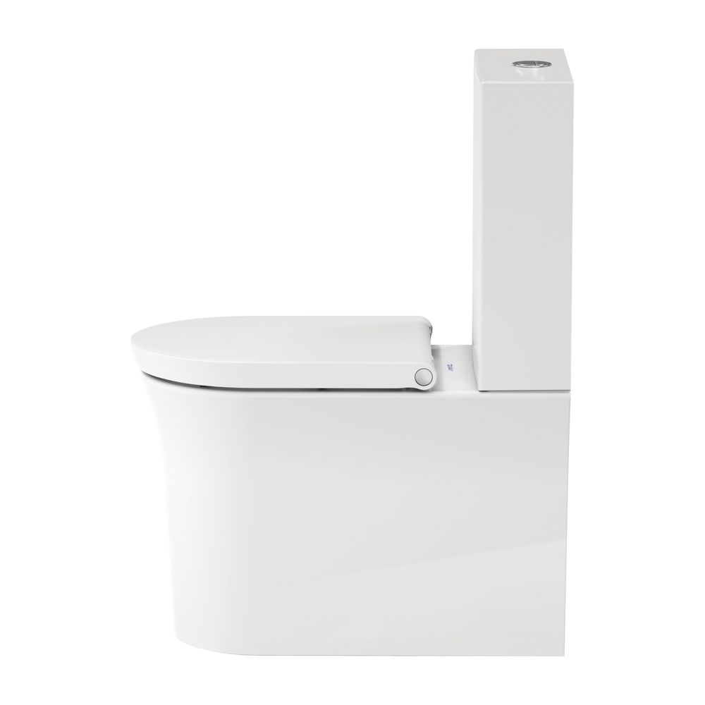 Duravit White Tulip Stand WC für Kombination 650x360x420mm, Weiß Hochglanz, Wonder... DURAVIT-21970900001 4053424894850 (Abb. 5)