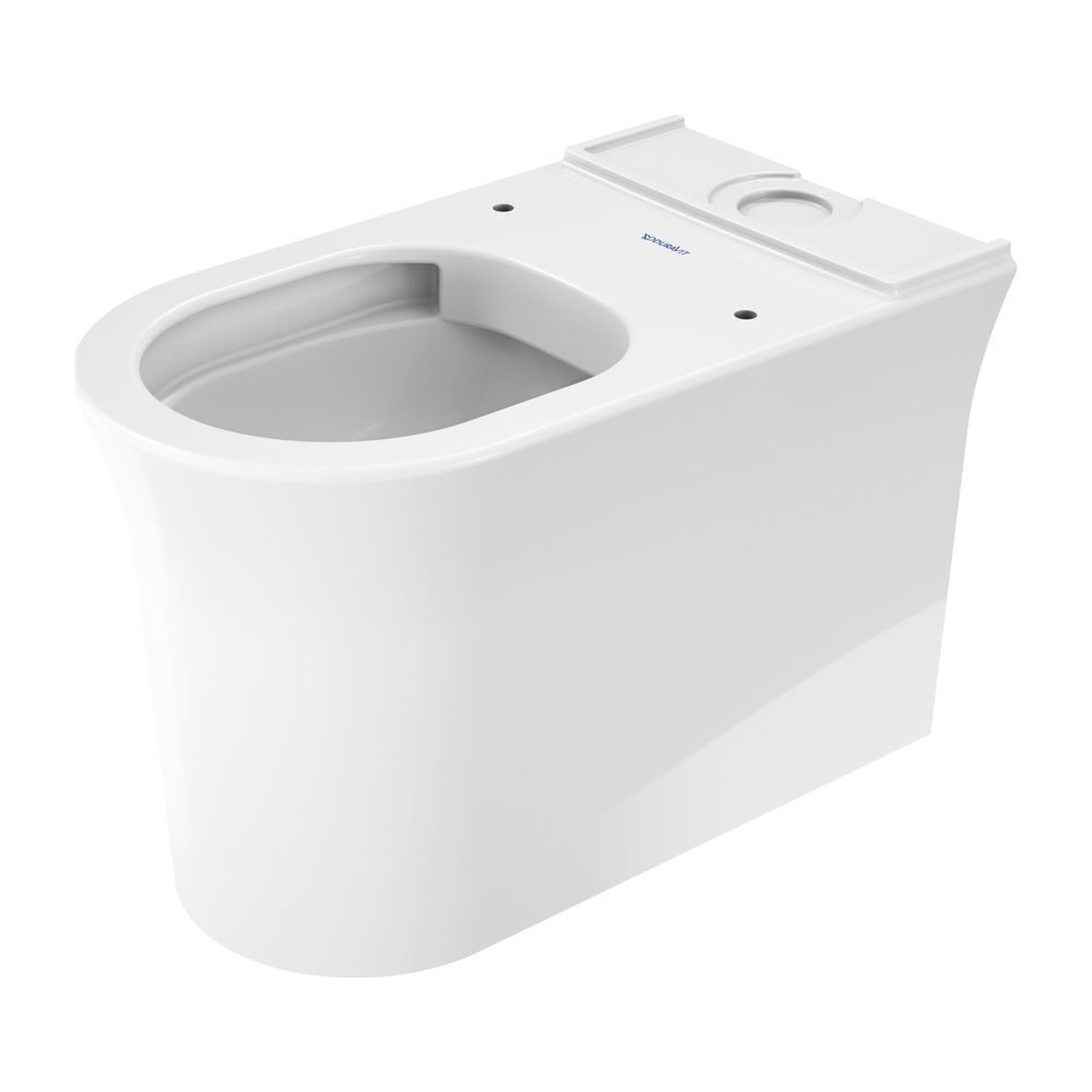 Duravit White Tulip Stand WC für Kombination 650x360x420mm, Weiß Hochglanz, Wonde... DURAVIT-21970900001 4053424894850 (Abb. 11)