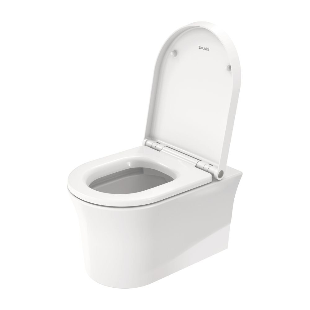 Duravit White Tulip Wand-WC 540x370x365mm, Weiß Hochglanz, 4,5l, HygieneGlaze, Tief... DURAVIT-2576092000 4053424913568 (Abb. 7)