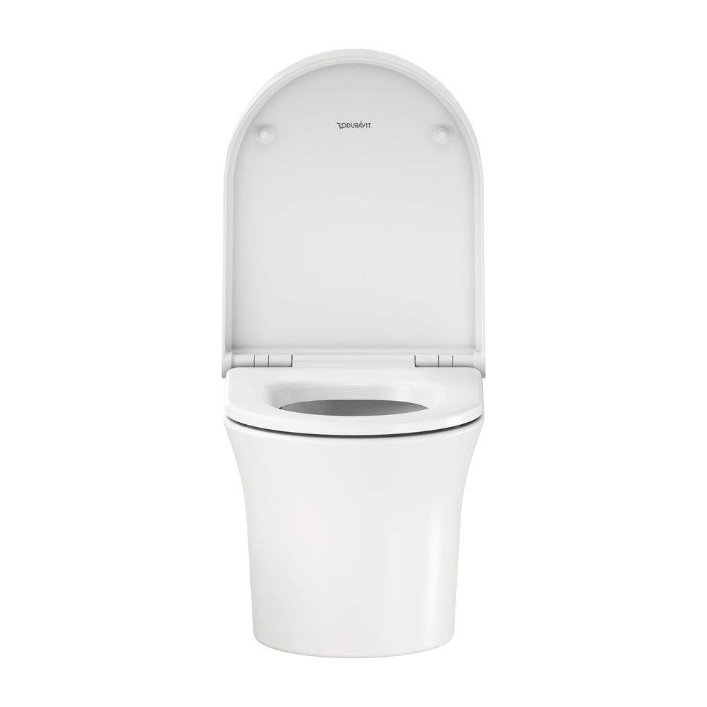 Duravit White Tulip Wand-WC 540x370x365mm, Weiß Hochglanz, 4,5l, HygieneGlaze, Tief... DURAVIT-2576092000 4053424913568 (Abb. 6)