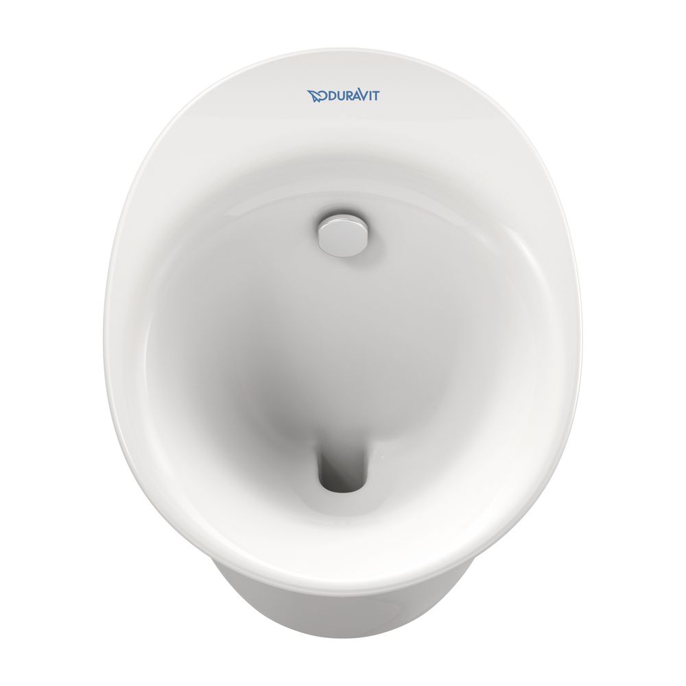 Duravit White Tulip Urinal 340x320x580mm Weiß Hochglanz HYG Rimless, Absauger, mit ... DURAVIT-2817302000 4063382018052 (Abb. 4)