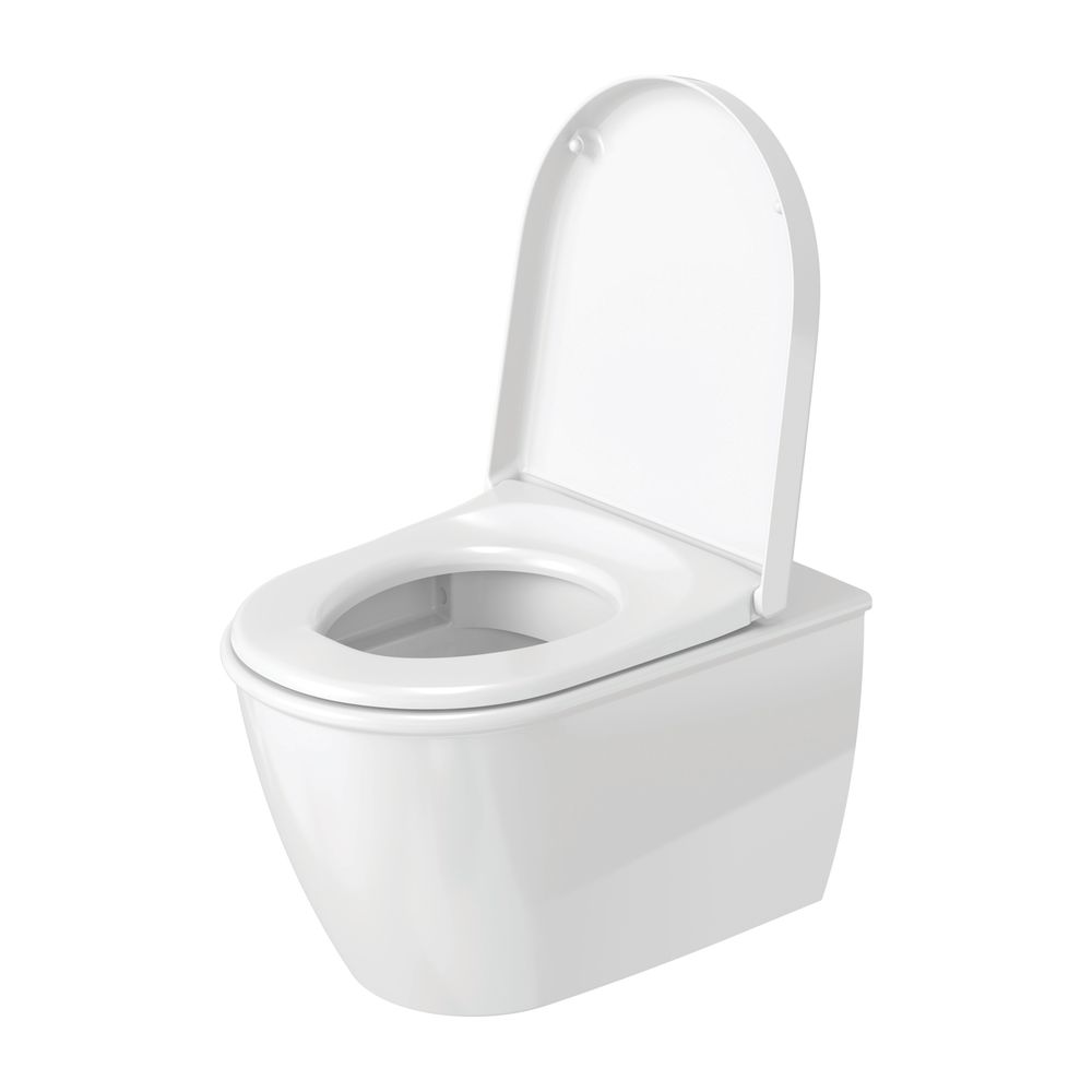 Duravit WC-Sitz, D-shaped, Weiß Hochglanz 370x38x436mm, ohne Absenkautomatik, Edel... DURAVIT-0069810000 4021534810886 (Abb. 26)