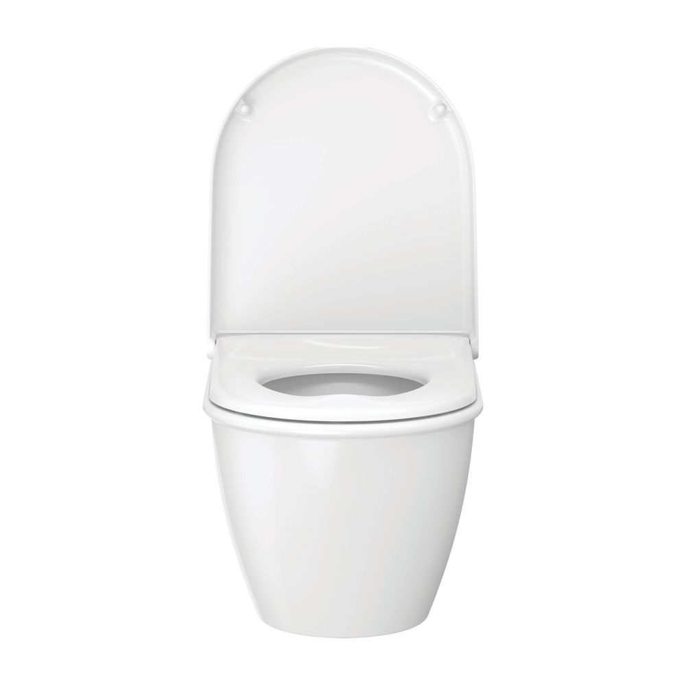 Duravit WC-Sitz, D-shaped, Weiß Hochglanz 370x38x436mm, ohne Absenkautomatik, Edel... DURAVIT-0069810000 4021534810886 (Abb. 25)
