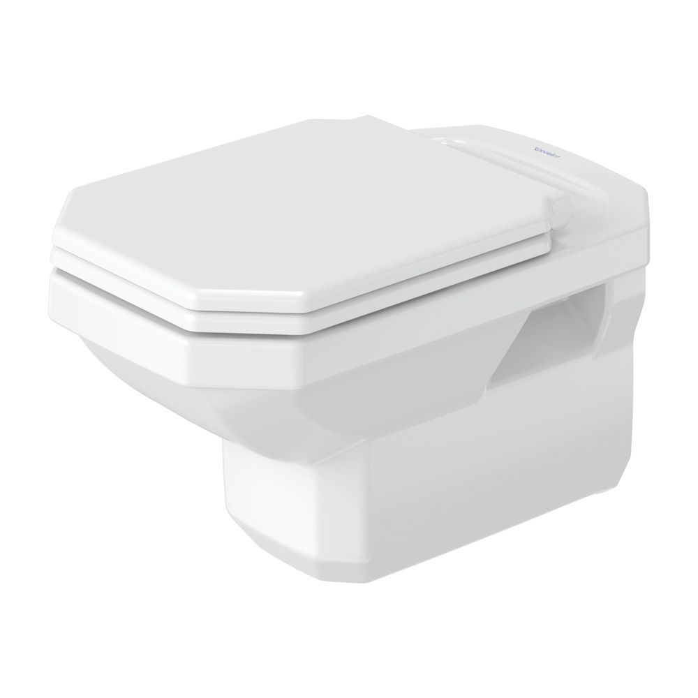 Duravit Serie 1930 Wand-WC 585x355x345mm, Weiß Hochglanz, 6l, WonderGliss, Tiefspü... DURAVIT-01820900001 4021534174933 (Abb. 1)