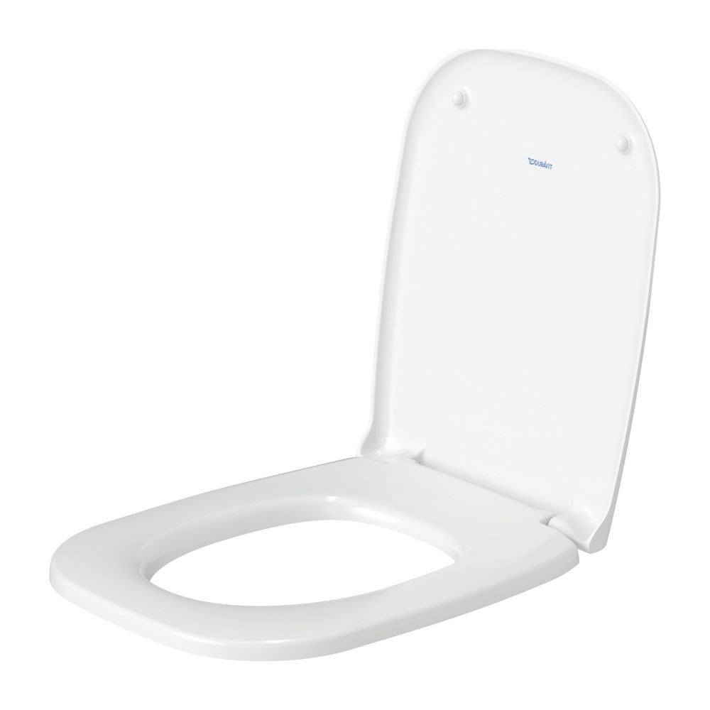 Duravit D-Code WC-Sitz Weiß Hochglanz 360x40x430mm, ohne Absenkautomatik, Edelstah... DURAVIT-0067310000 4021534384769 (Abb. 32)