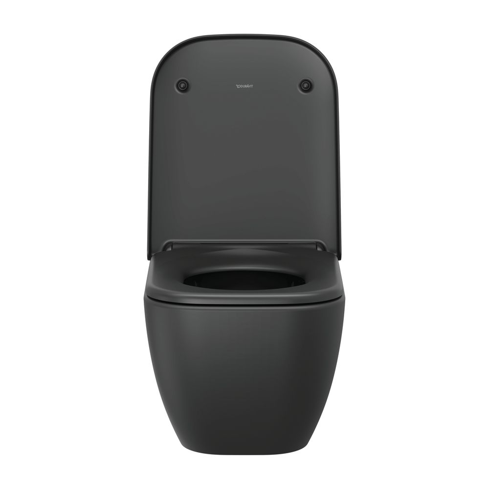 Duravit Happy D.2 WC-Sitz Anthrazit Matt 359x43x430mm mit Absenkauto. Sitzgarnitur... DURAVIT-0064591300 4053424703381 (Abb. 12)