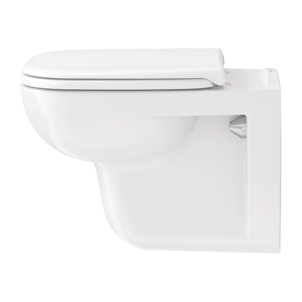 Duravit D-Code WC-Sitz Weiß Hochglanz 360x40x430mm, ohne Absenkautomatik, Edelstah... DURAVIT-0067310000 4021534384769 (Abb. 36)