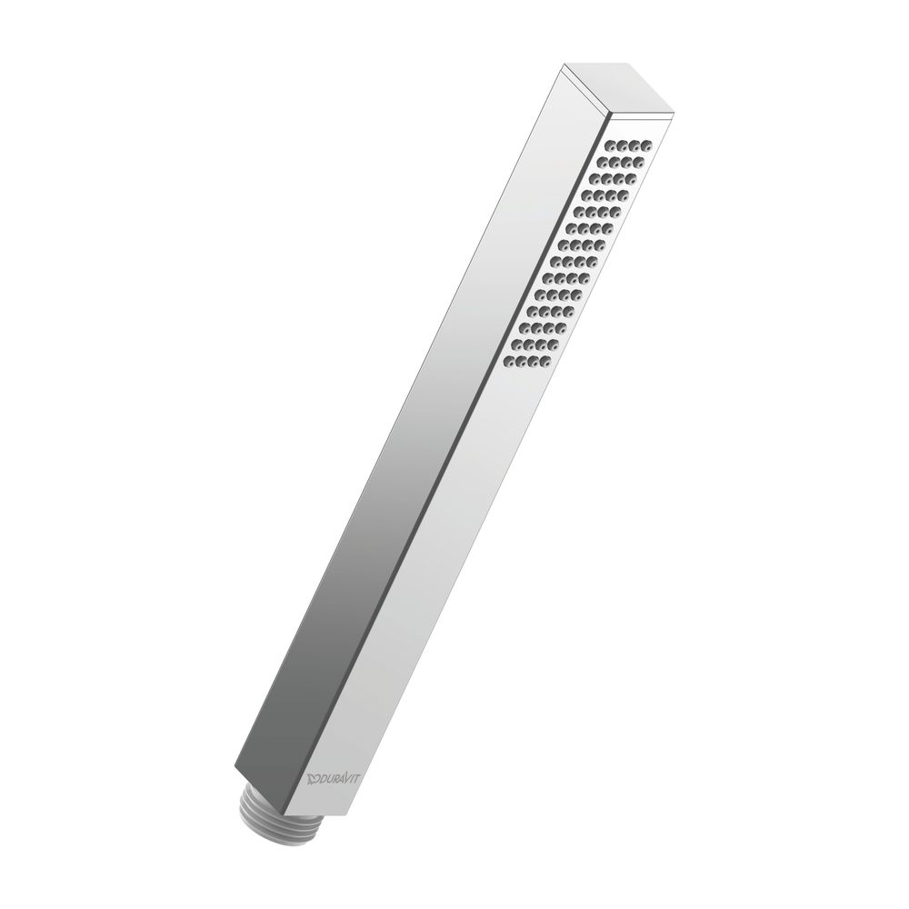 Duravit Stabbrause, Rain, eckig, Chrom, Durchflussmenge 3 bar 17l/min, Silikonnop... DURAVIT-UV0640002010 4063382937971 (Abb. 2)