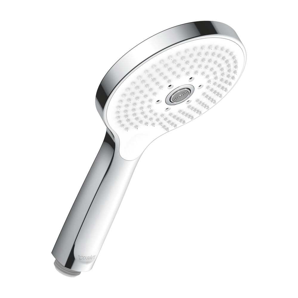 Duravit Handbrause, Chrom, d. 120mm, Strahlart Rain, Pulse, Mono, Druckknopf, 14l... DURAVIT-UV0650017010 4063382937070 (Abb. 9)