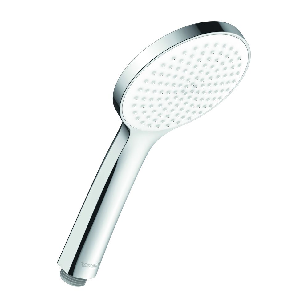 Duravit Handbrause, Chrom/Weiß, MinusFlow, d. 110mm, Strahlart Rain, Durchflussme... DURAVIT-UV0652013010 4063382936684 (Abb. 1)