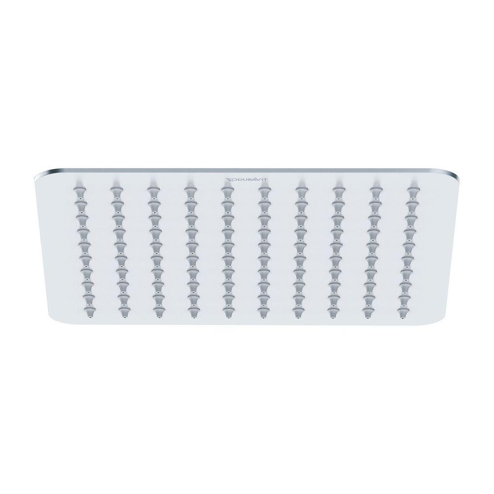 Duravit Kopfbrause, Chrom Hochglanz, Edelstahl, Eckig, 200x200mm, 26l/min, Rain, ... DURAVIT-UV0660030010 4063382938114 (Abb. 4)