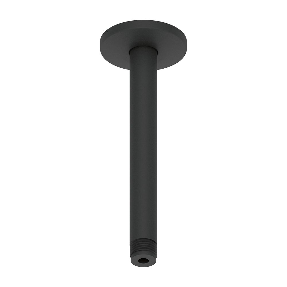 Duravit Brausearm Länge 200mm Deckemontage Rosette rund, Mattschwarz... DURAVIT-UV0670025046 4063382938305 (Abb. 1)