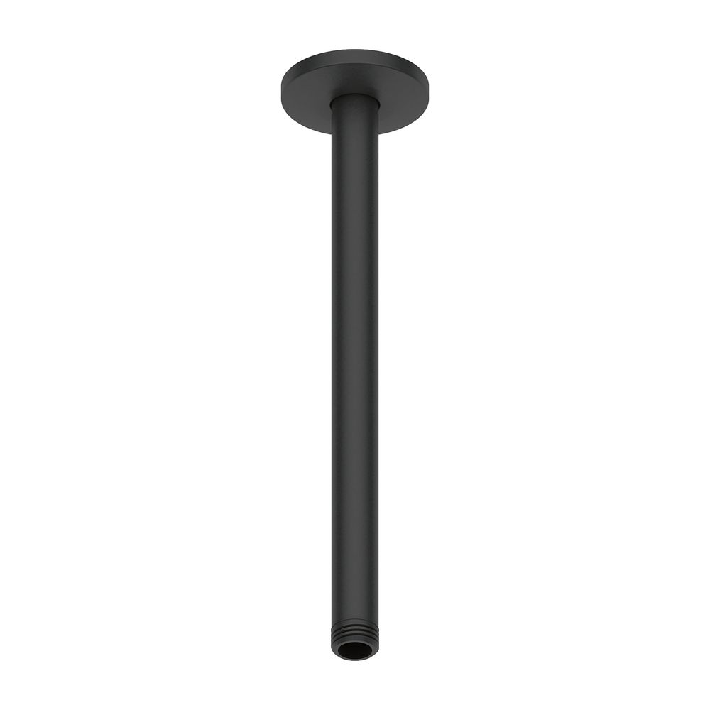 Duravit Brausearm Länge 300mm Deckemontage Rosette rund, Mattschwarz... DURAVIT-UV0670026046 4063382938329 (Abb. 1)