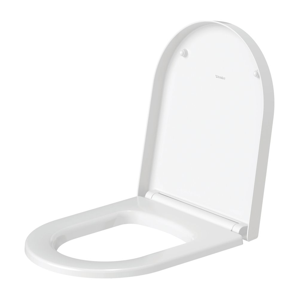 Duravit ME by Starck WC-Sitz Weiß Hochglanz, 374x40x458mm, ohne Absenkautomatik, ü... DURAVIT-0020010000 4053424307213 (Abb. 56)