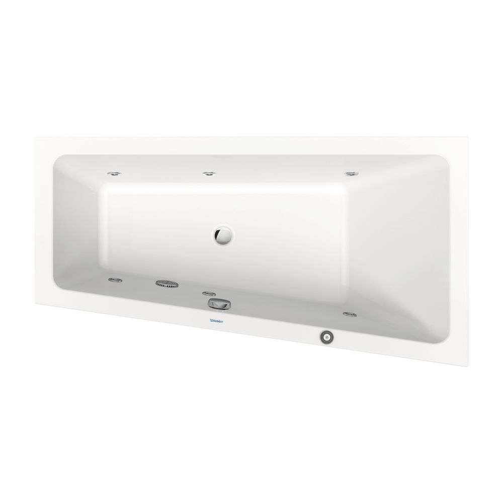 Duravit No.1 Whirlwanne Trapezförmig, Einbau R, 800x1500x480mm, Jet Project, 1... DURAVIT-760505000JP1000 4063382185662 (Abb. 1)