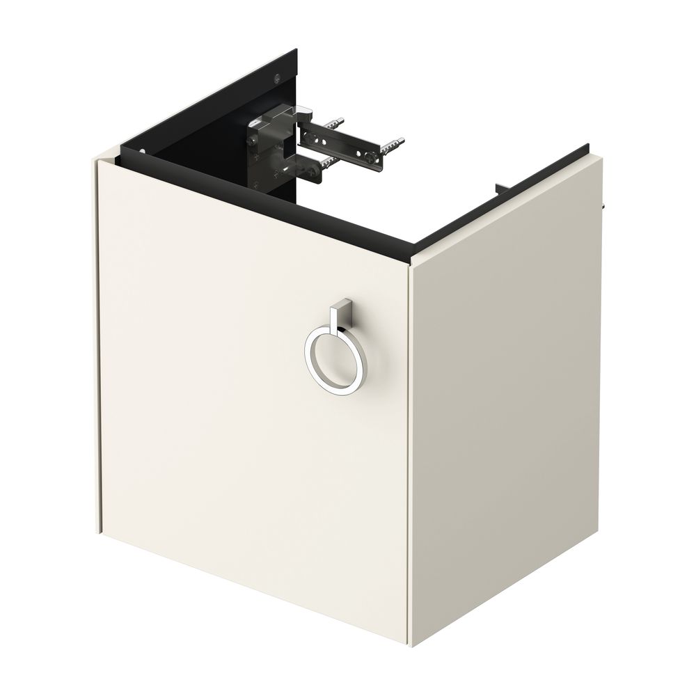 Duravit White Tulip Waschtischunterbau wandh. 298x384x410mm L Nordic Weiß SDM Grif... DURAVIT-WT4250L3939 4063382113184 (Abb. 2)