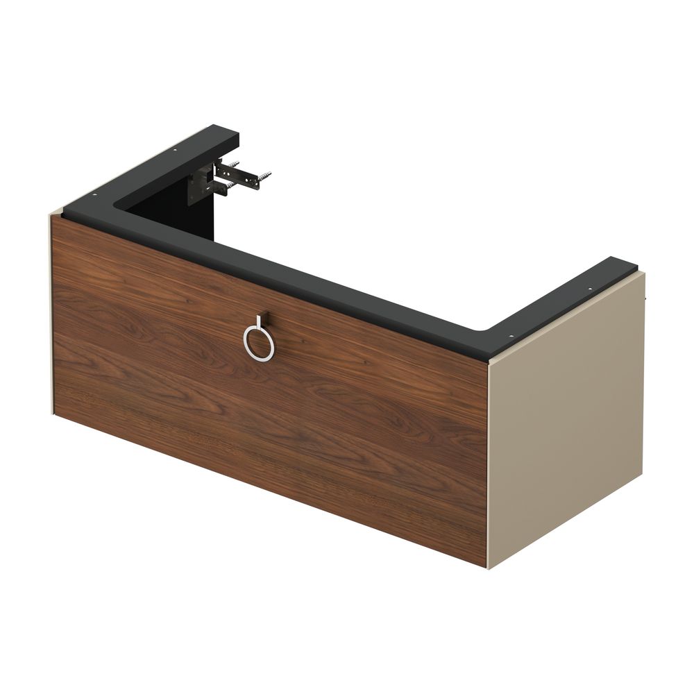 Duravit White Tulip Waschtischunterbau wandhäng. 458x984x410mm AM Nusb.Matt/Taupe ... DURAVIT-WT425207760 4063382114303 (Abb. 2)