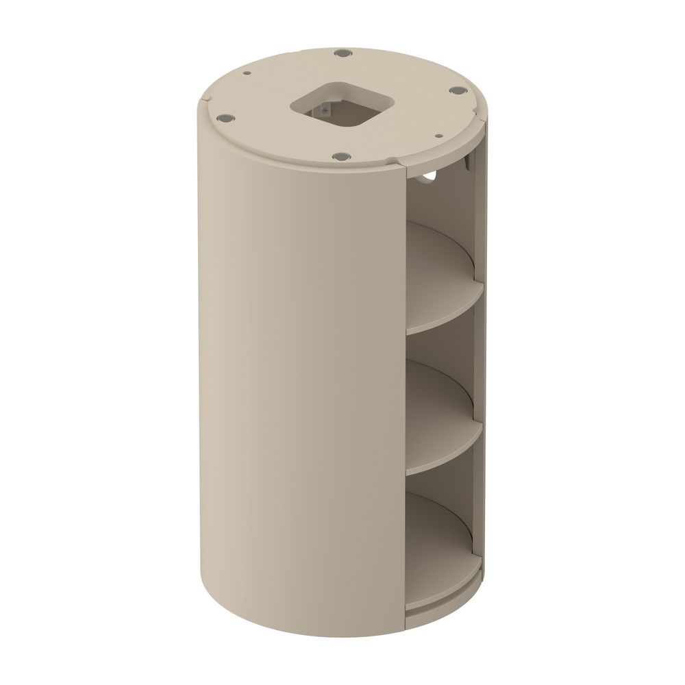 Duravit White Tulip Waschtischunterbau bodenstehend 410x410x750mm, Taupe Seidenmat... DURAVIT-WT423906060 4063382115300 (Abb. 2)